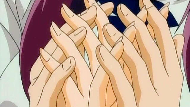 Tragic Silence - Cute anime vampire girl orgasms from outdoor sex