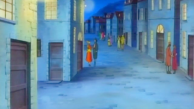 Tragic Silence - Cute anime vampire girl orgasms from outdoor sex