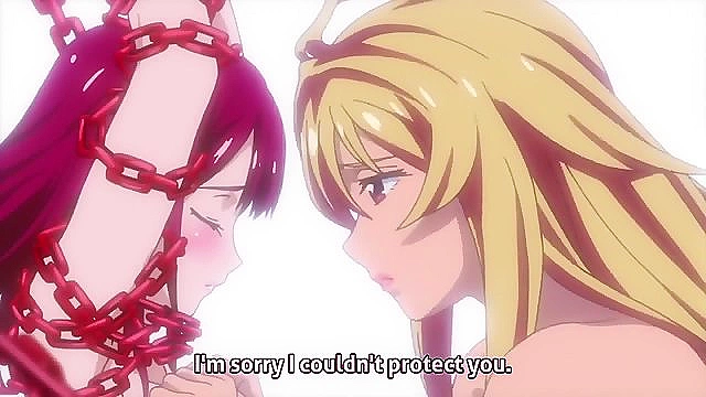 Super hot anime babes get probed by tentacles to power super weapon