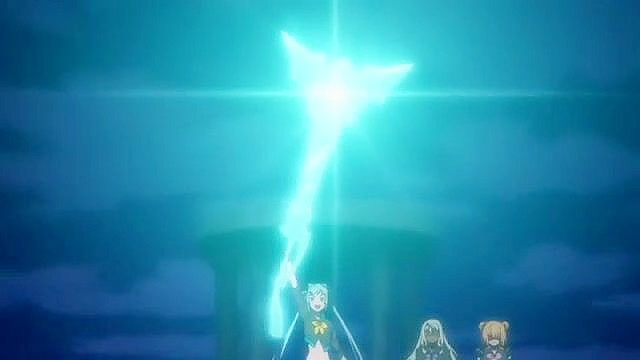 Super hot anime babes get probed by tentacles to power super weapon