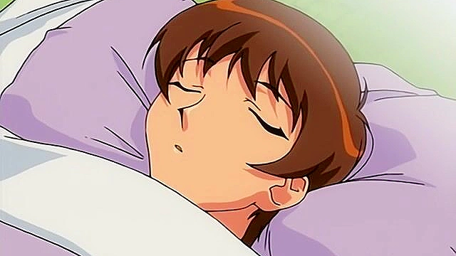 Nude vampire interrupts a steamy fuck session between lovers