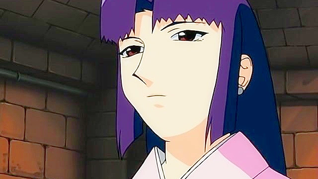 Nude vampire interrupts a steamy fuck session between lovers