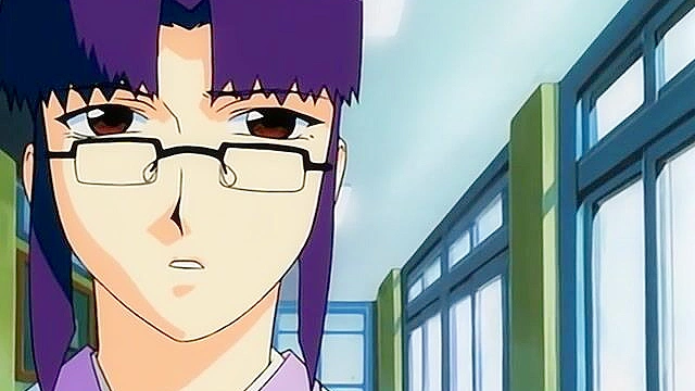 Nude vampire interrupts a steamy fuck session between lovers