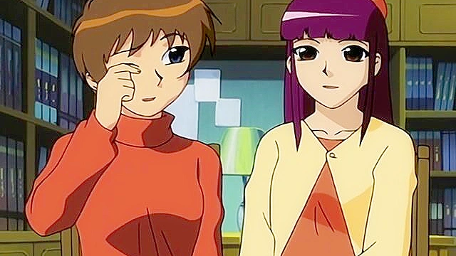 Nude vampire interrupts a steamy fuck session between lovers