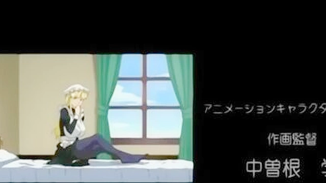 Responsible Father 2 - Hentai Porn - Huge titty maid slaves fuck in anime threesome