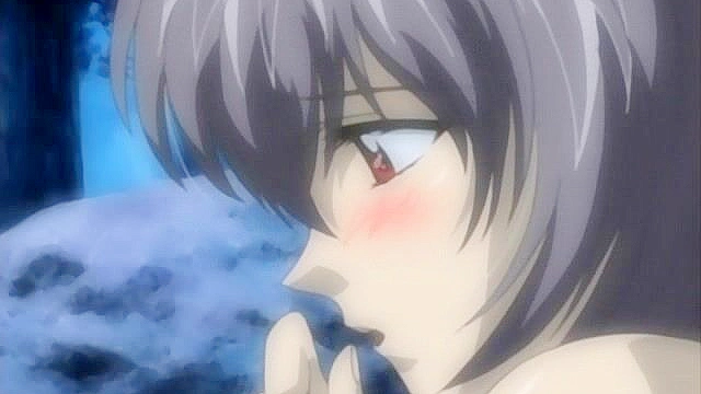 Dvine Luv 4 - Anime girl forgets everything with a deep cock thrust from behind