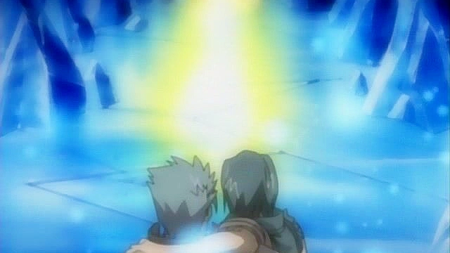 Dvine Luv 4 - Anime girl forgets everything with a deep cock thrust from behind