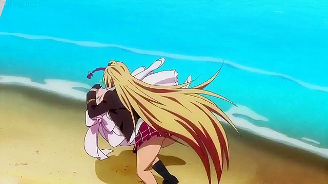 Hot anime babes are tied up and then whipped mercilessly by mean slut