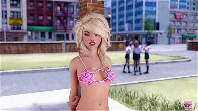 The Awakening - Schoolgirl gives a blowjob in the classroom - game walkthrough