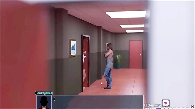 The Awakening - Schoolgirl gives a blowjob in the classroom - game walkthrough