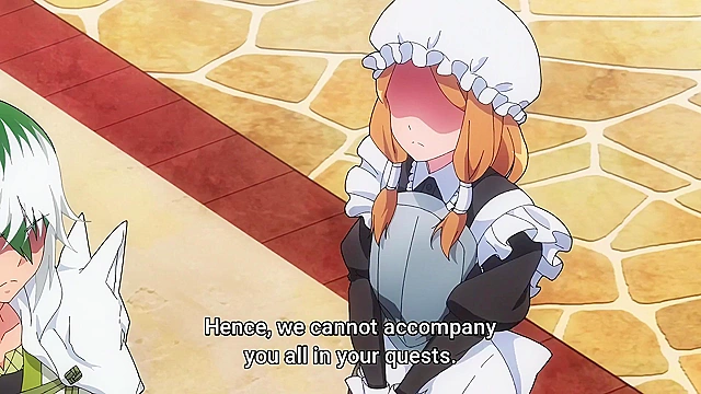 Immoral Guild (uncensored ecchi) 2 - Busty anime catgirl rescued by hero