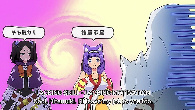 Immoral Guild (uncensored ecchi) 2 - Busty anime catgirl rescued by hero