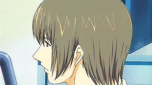 Chained nurse sucks off two dicks in kinky bdsm hospital