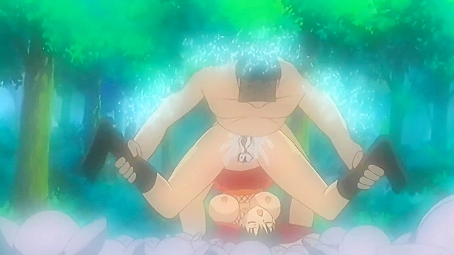 Shinobi Seduction 2 - Hentai lesbians have hot threesome to find treasure