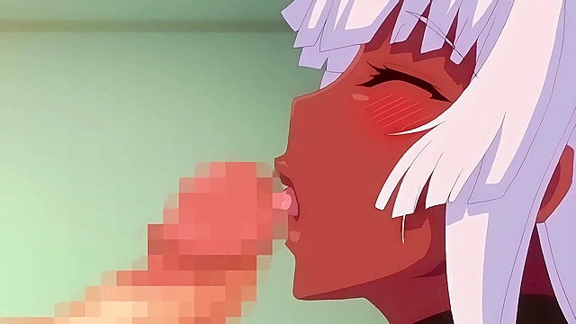 Anette & Liliana 1 - Dark skinned anime hottie with with huge tits has hot sex