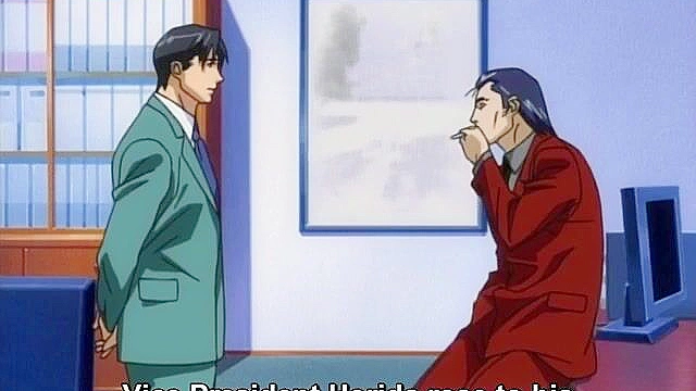 Busty blonde hottie in sexy lingerie gets grabbed by the boss in office