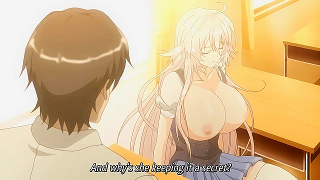 Hypnosis Class 2 - Huge titty hentai teacher fucked in classroom by hypnotizing student