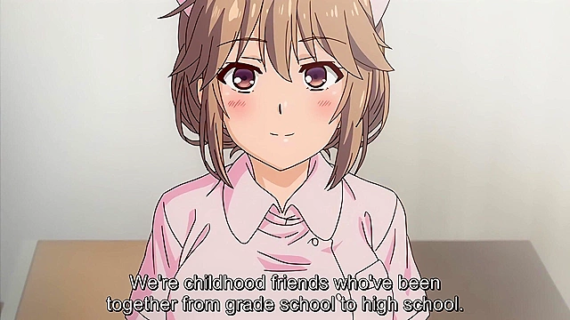 Training with Nurse Girlfriend - Nurse solves boner problem with a blowjob