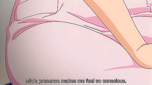 Training with Nurse Girlfriend - Nurse solves boner problem with a blowjob