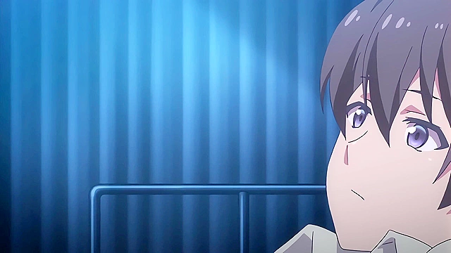 Training with Nurse Girlfriend - Nurse solves boner problem with a blowjob