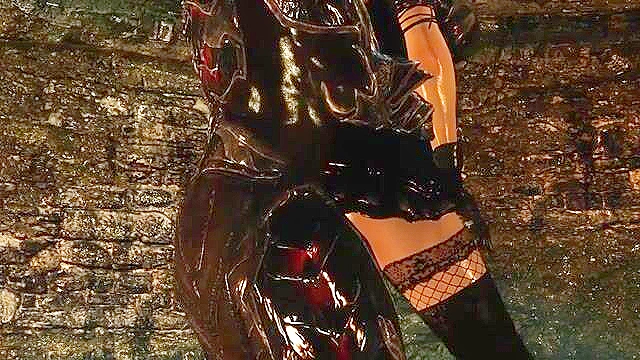 Witch babe from skyrim gets fucked hard doggy style by a demon