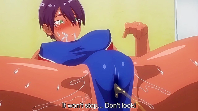 Guidance Day After 2 - Dirty coach rough fucks athletic anime girl in locker room