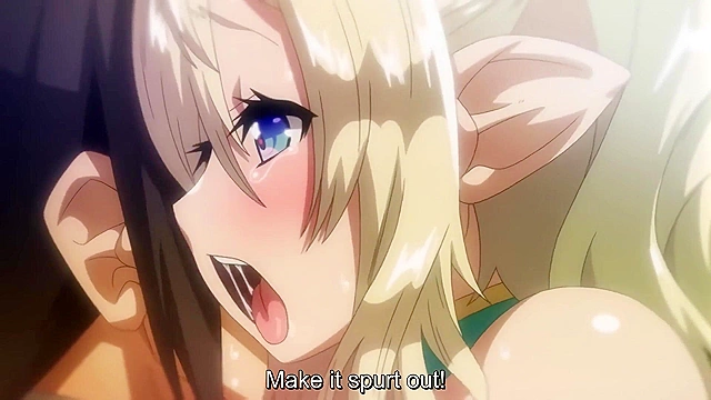 Lewd Elf Exploration 1 - Busty naive elf feels funny when big dick enters her