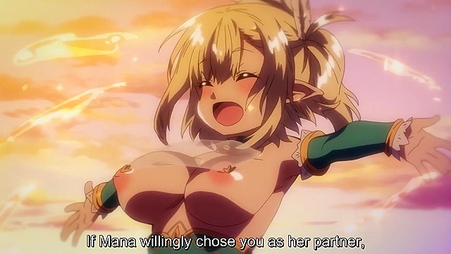 Lewd Elf Exploration 1 - Busty naive elf feels funny when big dick enters her