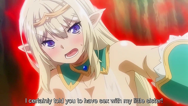 Lewd Elf Exploration 1 - Busty naive elf feels funny when big dick enters her