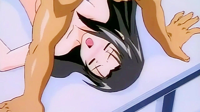 Teen volleyball girls have a soapy hentai orgy with the coach