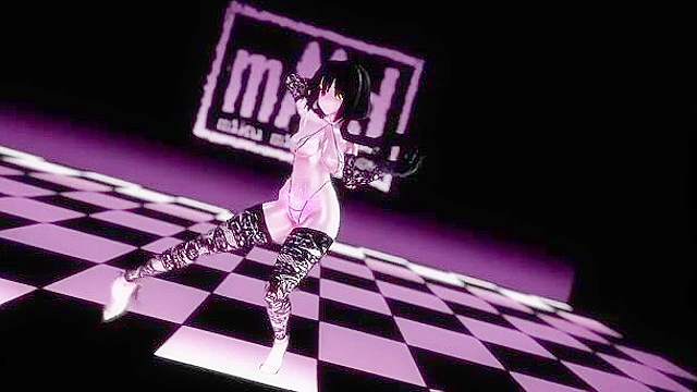 Big titty japanese pop star dances and then gets rough fucked from behind - hmv