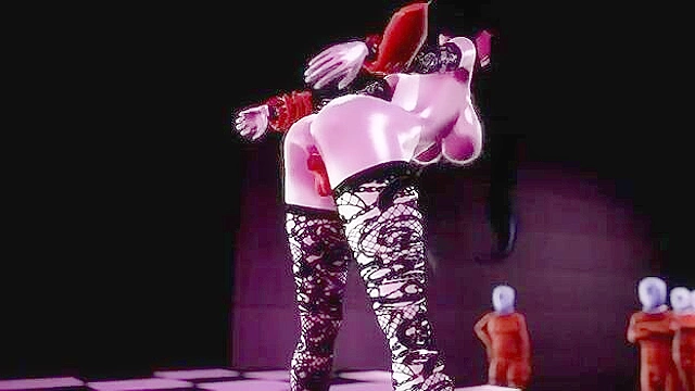 Big titty japanese pop star dances and then gets rough fucked from behind - hmv