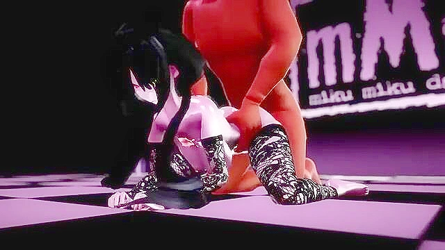 Big titty japanese pop star dances and then gets rough fucked from behind - hmv