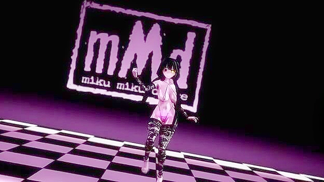 Big titty japanese pop star dances and then gets rough fucked from behind - hmv