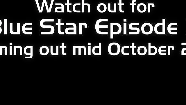 Blue Star 1 - Space girl licking and finger the asshole of a blue alien