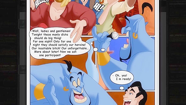 Disney princess get fucked in groupsex