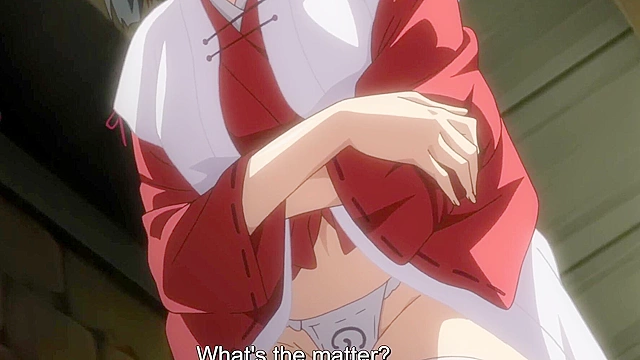 Kuroinu 3 - Busty redhead gets fucked in her tight hentai pussy while comrades watch