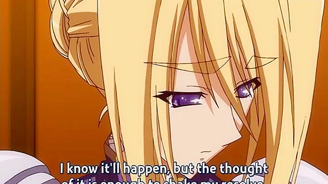 Busty anime blonde gets her wet pussy pounded in the school library