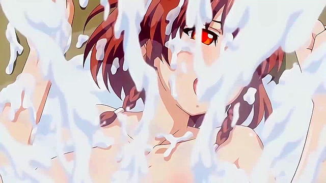Nuki Doki! Revolution 3 - Pervy hentai angel uses his dick as a helicopter