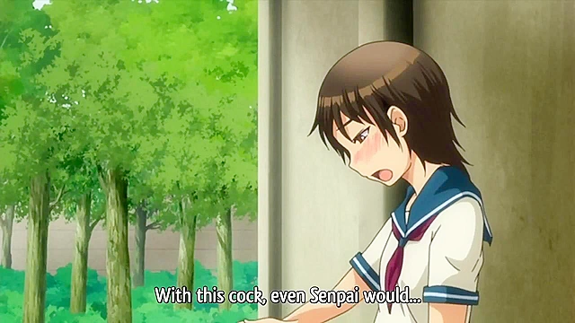 Futa Club World - Dick and cum measuring turns in to futanari orgy