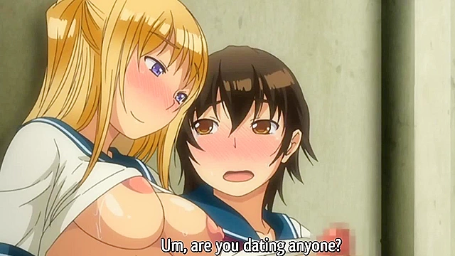 Futa Club World - Dick and cum measuring turns in to futanari orgy