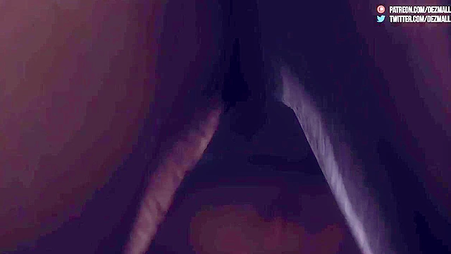 Vicious Fantasy 1 - Curvy mom Lulu satisfies her horny spying son