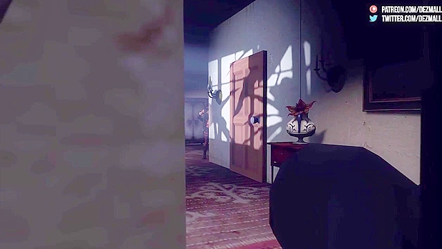 Vicious Fantasy 1 - Curvy mom Lulu satisfies her horny spying son