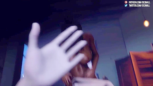 Vicious Fantasy 1 - Curvy mom Lulu satisfies her horny spying son