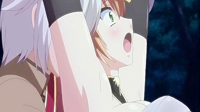 Princess with a Cursed Sword is Very Lewd 3 - Hentai elf and princess in threesome fuck