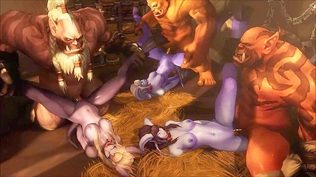 3D Draenei fucking I love luminous eyes - hmv