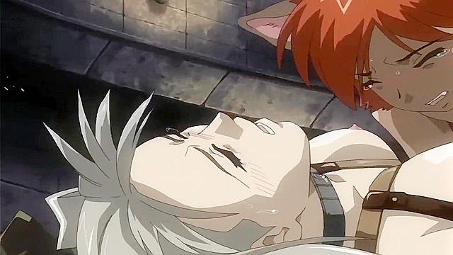 Huge demon impales Princess Lilia and catgirl with huge cocks