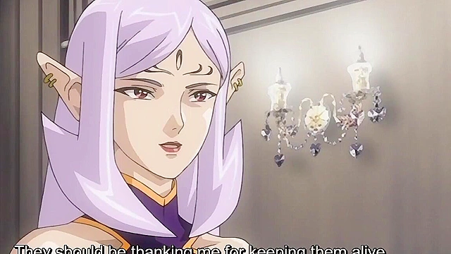 Huge demon impales Princess Lilia and catgirl with huge cocks