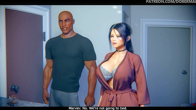 Strip poker ended in BBC cheating in front of the boyfriend