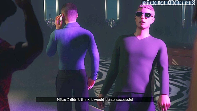 Cheating with a BBC in a nightclub in front of her husband